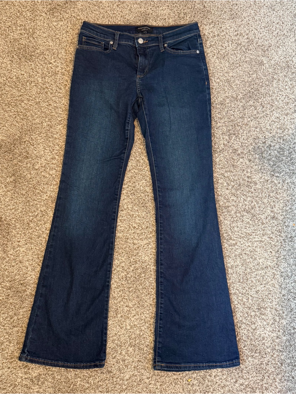 Banana Republic Dark Blue Bootcut Jeans